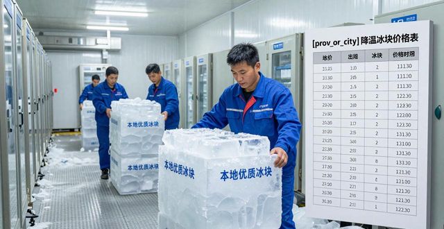 六合区降温冰块多少钱一吨？本地制冰厂报价来了