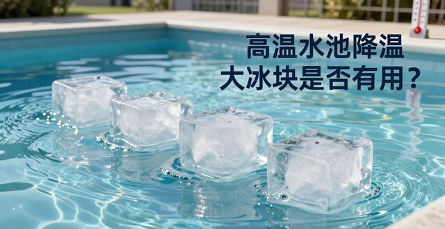 六合区高温水池降温大冰块，到底管不管用？